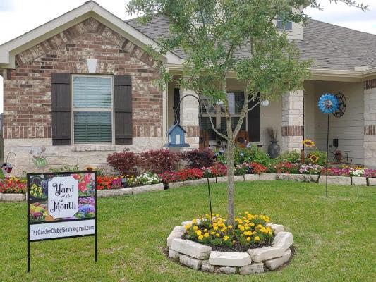 The Garden Club of Sealy’s Yard of the Month for May is Karen Vesely at 612 Dogwood Court. CONTRIBUTED PHOTO