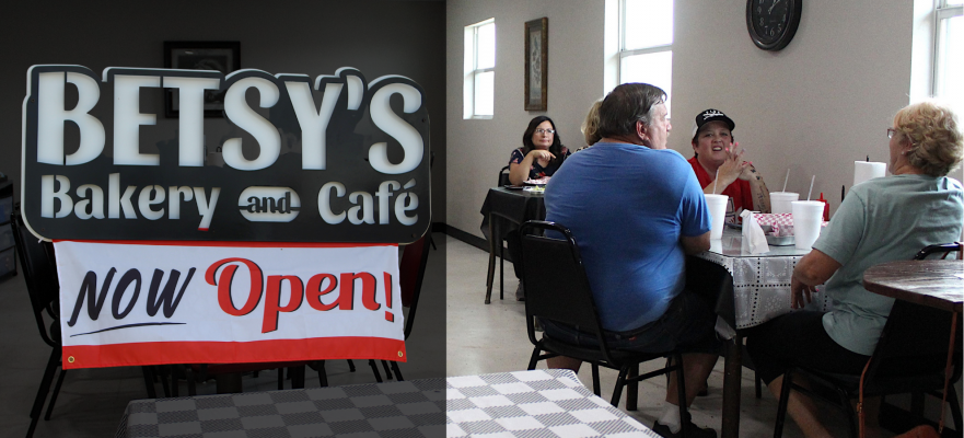 Betsy’s Bakery and Café opened for business last week at 125 2nd Street in Sealy. Breakfast and lunch options, as well as keto-friendly and daily specials, are available for dine-in or carry-out. The bakery and café is open Tuesday-Sunday, 5 a.m. to 4 p.m. weekdays and 5 a.m. to 2 p.m. weekends. For more, visit Betsysbakeryandcafe.com or call 979-627-9079. COLE McNANNA