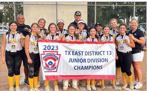 Greater Sealy Little League Junior Girl All Stars dominate District 13 tournament