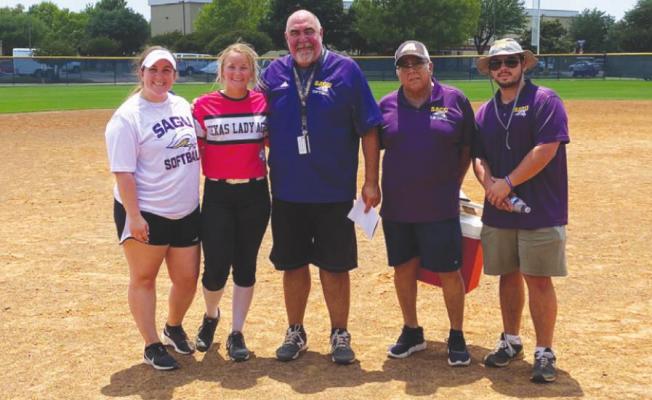 Brazos Cougarette Makinzy Kneip finished her summer season in Waxahachie where she’ll return in the fall of 2022 after she announced her verbal commitment to play softball for Southwestern Assemblies of God University. CONTRIBUTED PHOTO