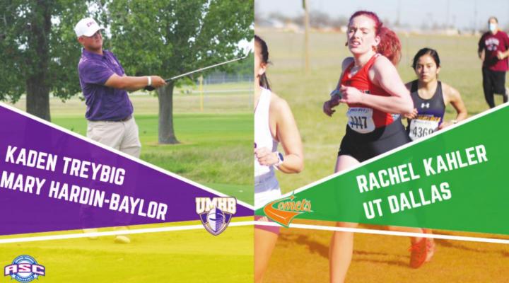 Bellville alum and Mary Hardin-Baylor junior Kaden Treybig and Rachel Kahler of UT Dallas were named the conference’s Fred Jacoby Sportsmanship Athletes of the Year, ASC announced July 7. AMERICAN SOUTHWEST CONFERENCE
