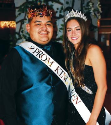 The Sealy High School Prom King &amp; Queen this are Daniel Barrera &amp; Annabelle Williams. COURTESY PHOTO