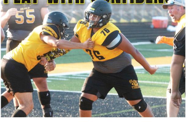 Sealy football team should be the offensive line where experienced starters return for the Tigers. ALL PHOTOS BY JIMMY GALVAN