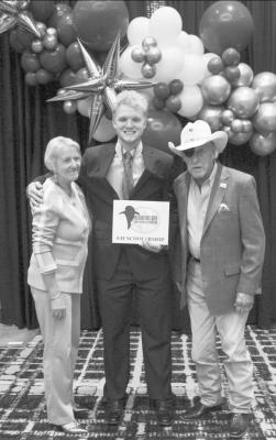 Bellville alumnus Hunter Schumann was recently awarded a $10,000 Richard Wallrath Education Foundation Scholarship during the Texas 4-H Roundup in College Station. CONTRIBUTED PHOTO