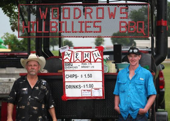 Woodrow’s Hillbillies BBQ supplied the food for attendees of the City of Industry’s 190th birthday celebration Saturday, July 3, at the Industry City Park. COLE McNANNA