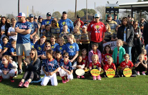 Teams converged on Mark A. Chapman Field for Opening Day ceremonies Saturday morning, March 26, to kick off Greater Sealy Little League’s 2022 season. AMANDA LUKSHA