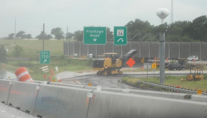 The westbound exit off Interstate 10 to Highway 36 in Sealy will be closed for two months as part of TxDOT’s expansion project. COLE McNANNA