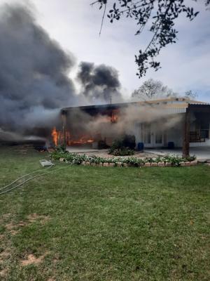 Local retreat center suffers fire damage. Photo by Abenezer Yonas