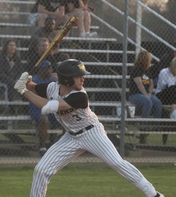 Sealy’s Braden Tyler hit a huge triple to start off the scoring against El Campo last week. The hit started a three-run rally for the Tigers and led to a 3-2 victory.