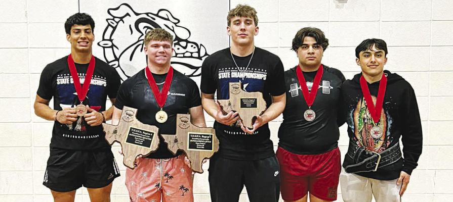 Brazos well represented at state powerlifting meet